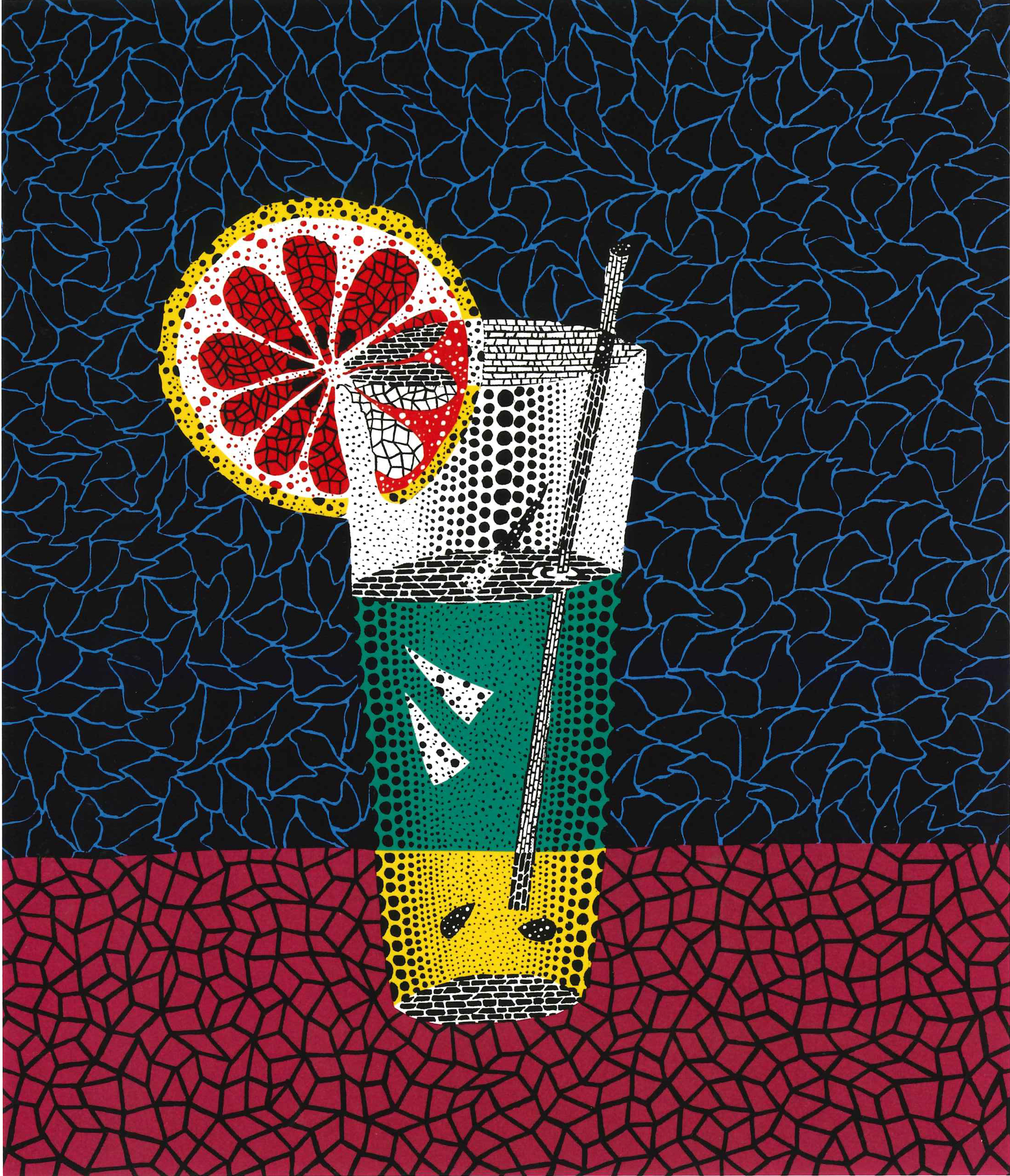 絵画買取なら大阪の画商【 株式会社エデル｜EDEL 】» Blog Archive » Kusama Yayoi / Lemon Squash